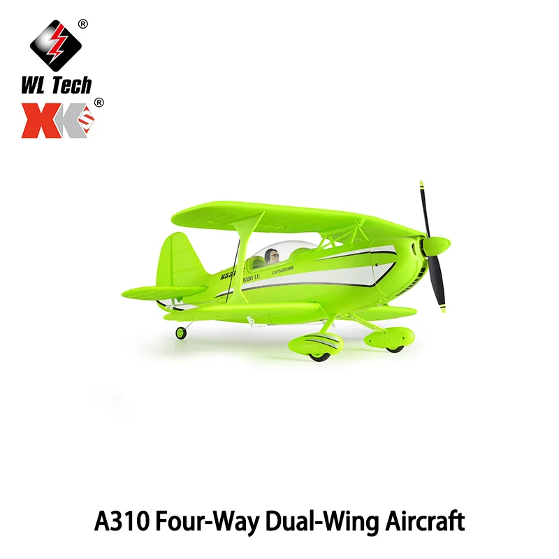 Biplan A310 RC 2.4GHz 3D/6G Gyroscope Moteur Brushless EPP