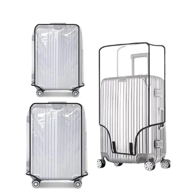 Transparent Luggage Protector Cover – Waterproof, Dustproof, and Durable PVC Suitcase Cover for Travel Accessories Bags & Storage Items Beach bags