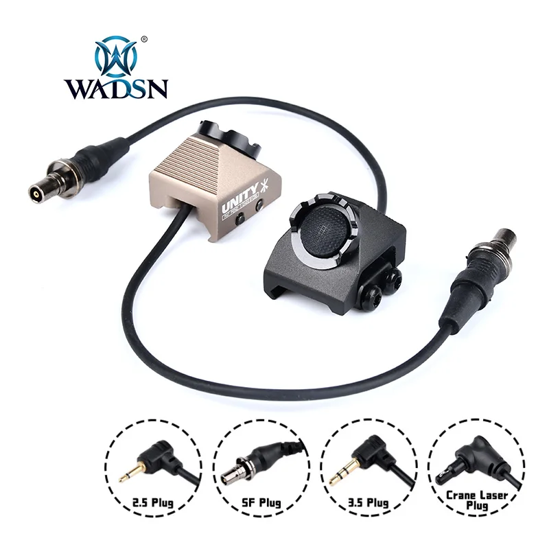

Tactical UNIT Hot Button Modbutton Pressure Remote Switch For surefir M300 M600 Flashlight DBAL PEQ Momentary/Constant Control