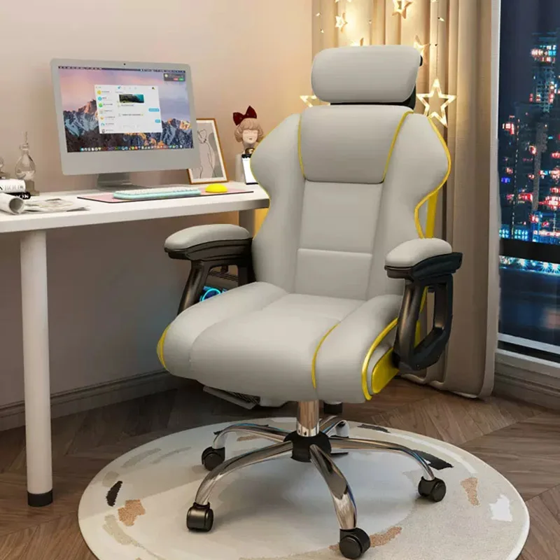 Swivel Kawaii Computer Chair Cheap Executive Wheels Scorpion Gaming Chair Led 2060 Super Chaises De Bureau Furniture T50BY