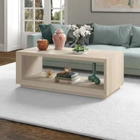 Coffee Table, 48" Wide, White 1
