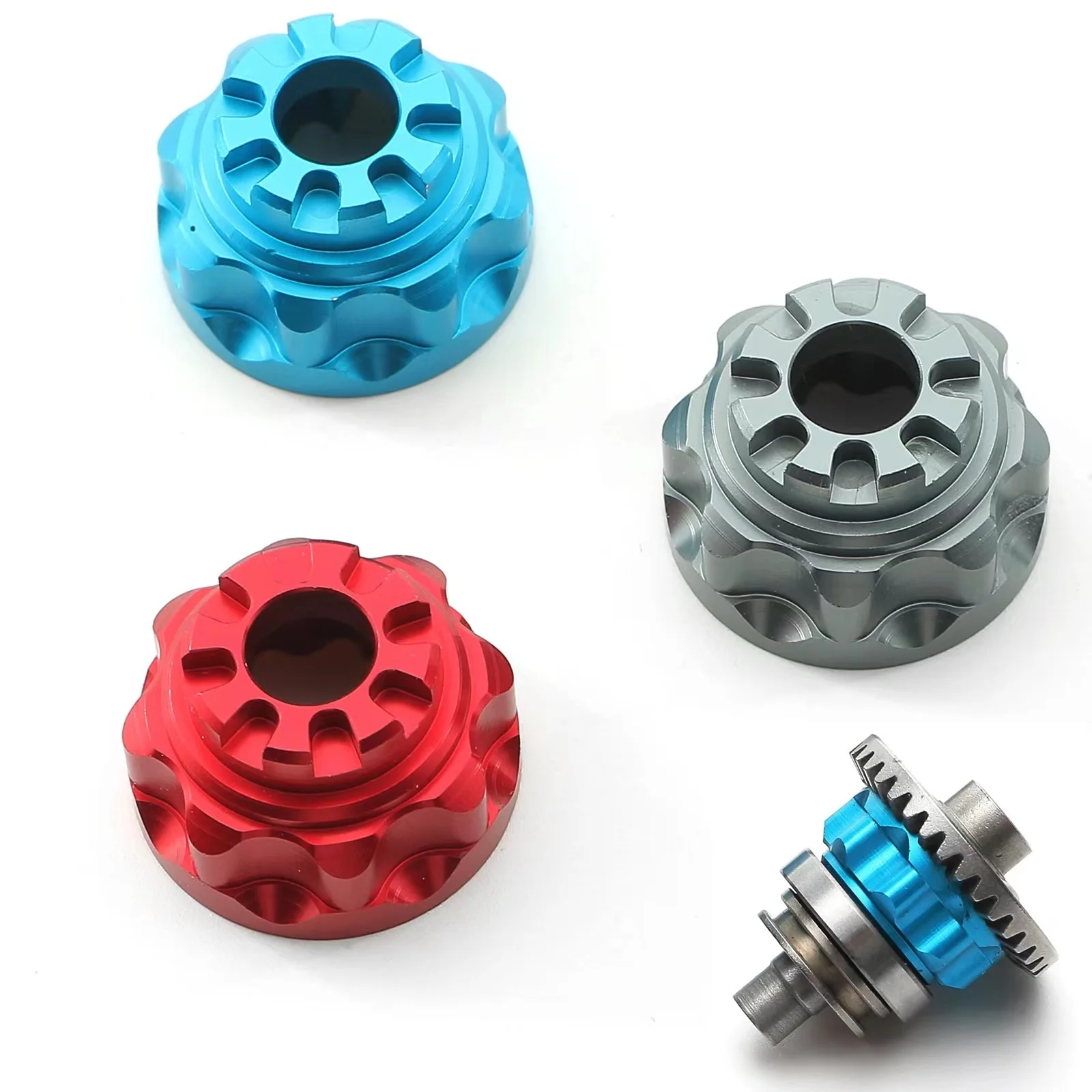 

Metal Diff Case Differential Case for Traxxas TRX4 TRX-4 1/10 RC Crawler Car Upgrade Parts Accessories