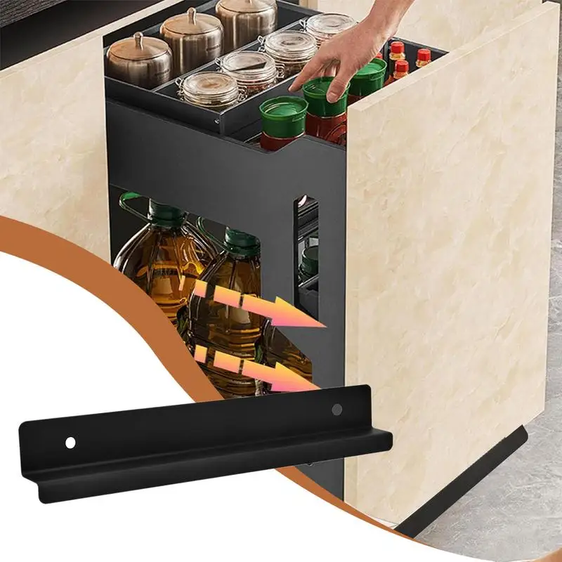 Cabinet Foot Pull Garbage Cabinet Handless Pull Out Opener Comfortable To Use Garbage Drawer Foot Handle Touchless Opener