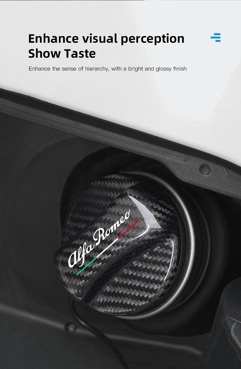 Carbon Fiber Tankdop Accessoire Afbeelding 3