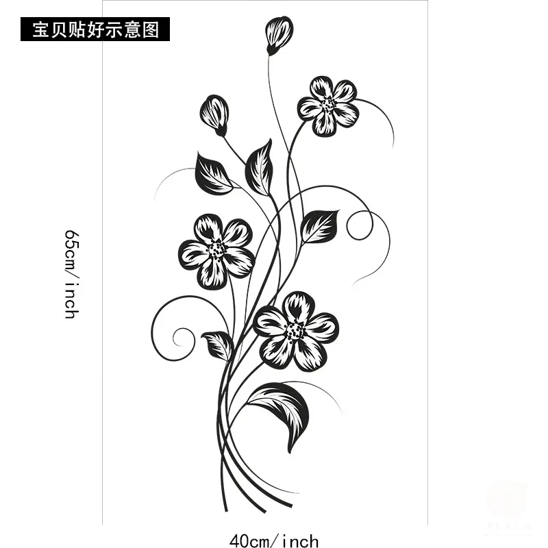 Wall Sticker 1PC Beautifying Decoration Bedroom Living Room Home Wall Waterproof Self adhesive