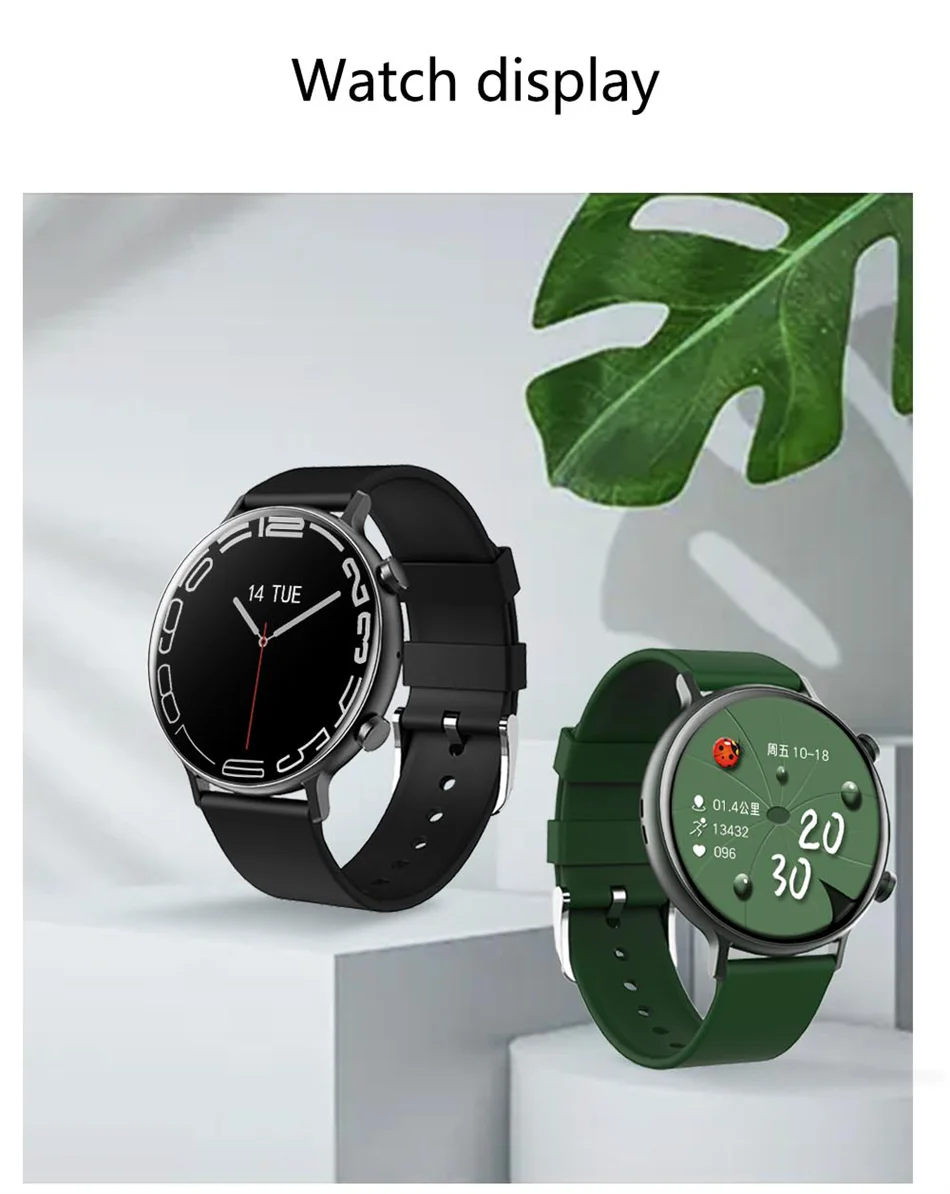 2022 New Bluetooth Call Smart Watch Men Women ECG+PPG Fitness Tracker Sports waterproof Bluetooth Music Smartwatch Man Ladies