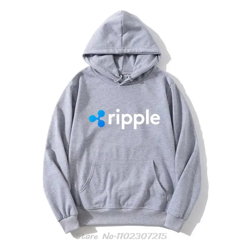 Minimalistisches XRP Ripple BLACK Logo Embroidery Sweatshirt - Militärgrün, Armeegrün, Farboptionen, Gestickter Xrp Pullover, Xrp Shirt - Canada