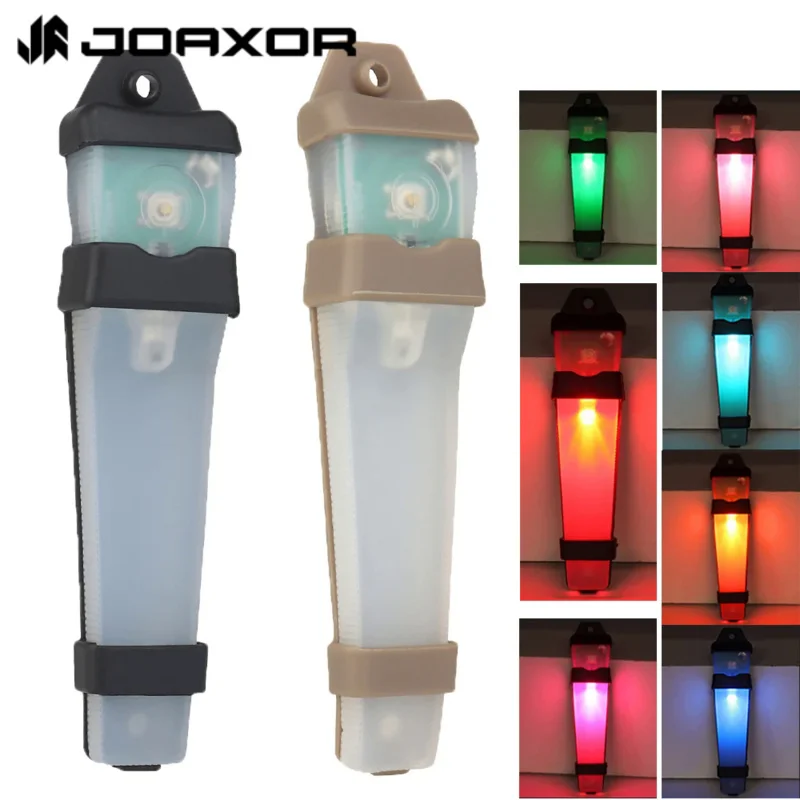 

JOAXOR Personal Identification Marker Light Tactical Helmet Safety Flash Survival Signal Light Hunting Hiking