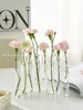 Creative Simple Clear Glass Vase Tubes Set Hanging Flower Arrangement Holder Transparent  Plant Container Home Room Decoration 1