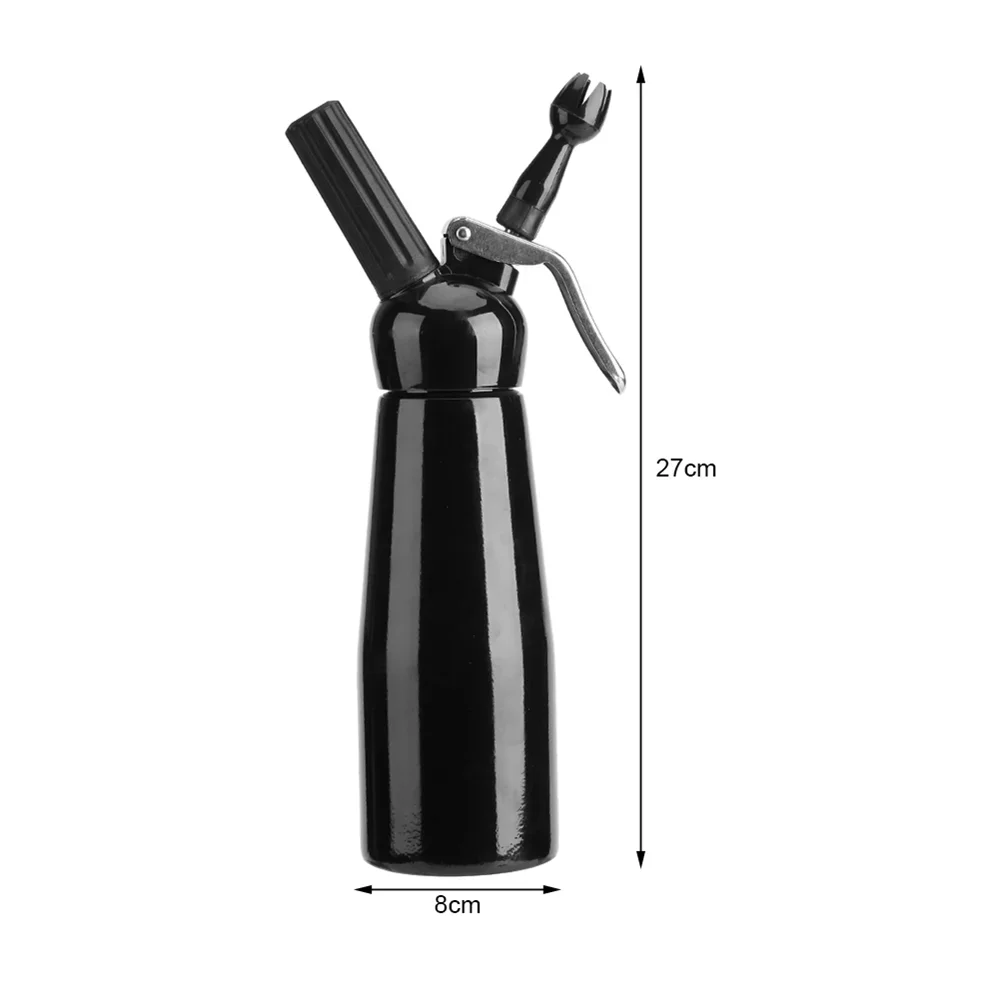Aluminium Whipped Cream Dispenser Kitchen Whipper Dessert Tools With Baking Nozzles Dropper Dining Foamer Cake Decoration Butter