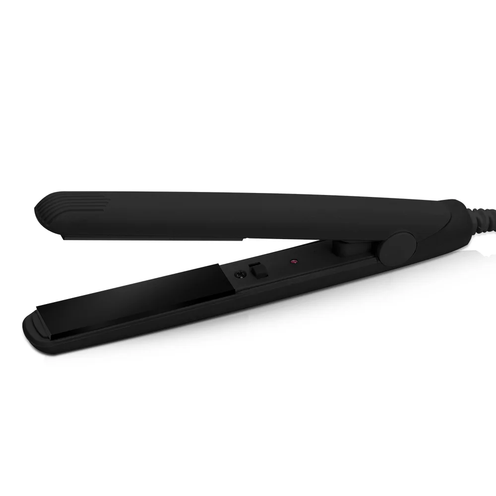 Mini Hair Straightener and Small Curling Iron 2 in1 for Short Hair Travel Flat Iron for