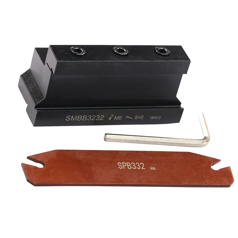 SPB226 SPB332 SMBB1626 SMBB2032 SPB326 Toolholder SPB Or SMBB Turning Machine Tool External Grooving Cutter Use SP/ZQ Inserts