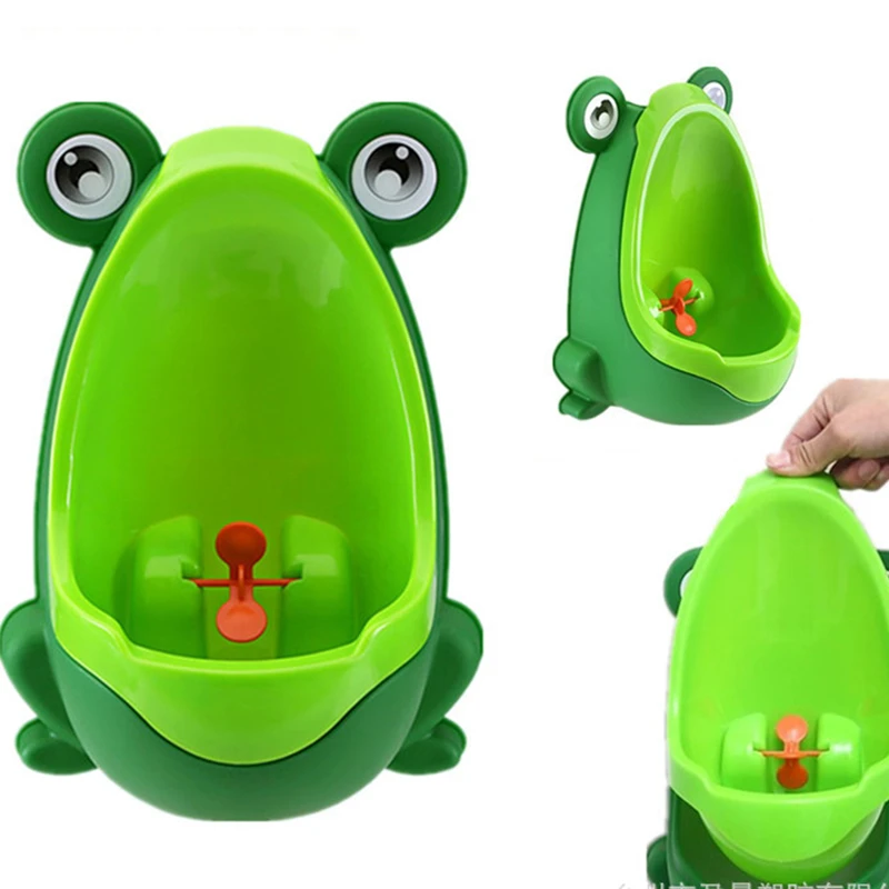 Baby Boy Potty Training Seat Frog Children's Pot Wall Mounted Urinal