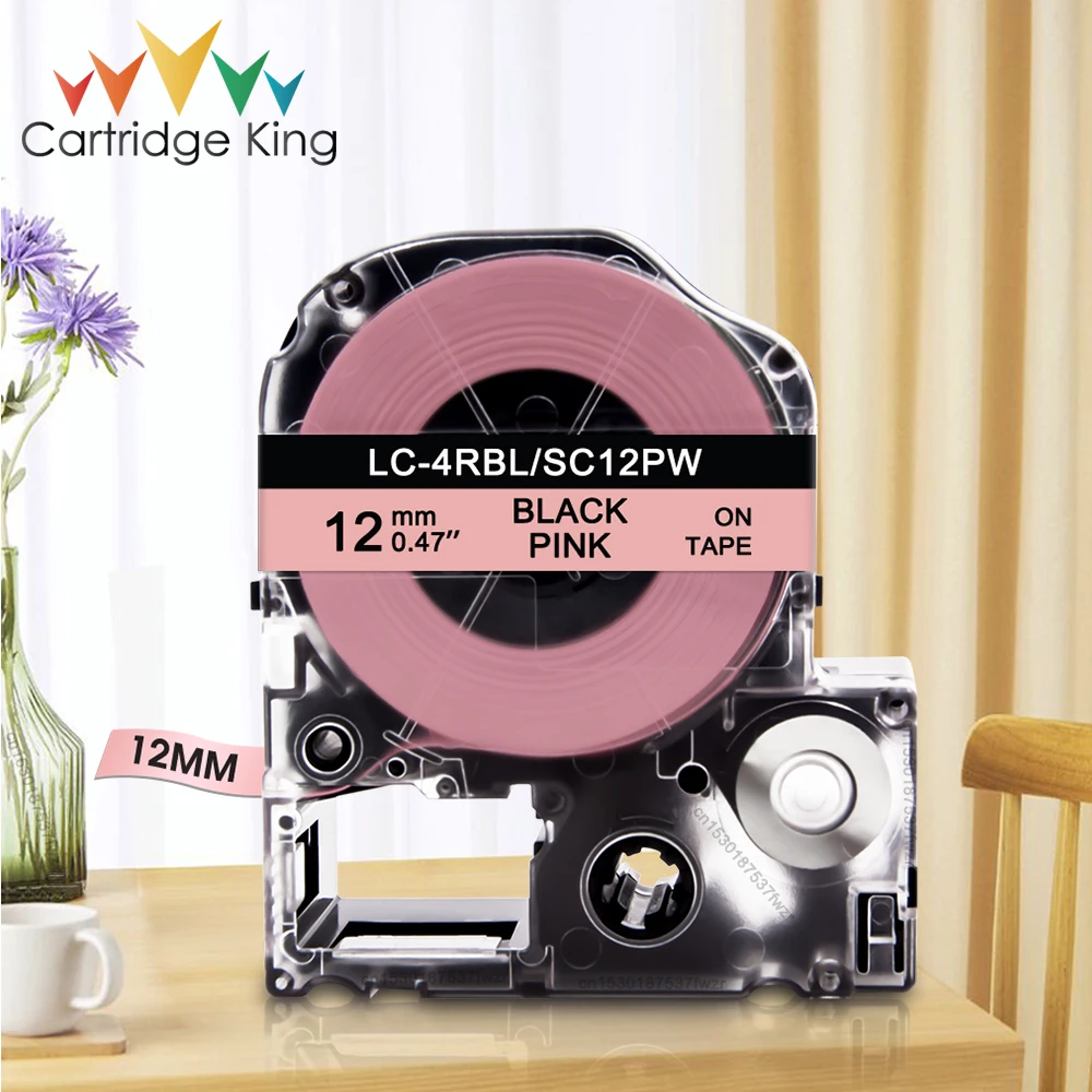 Versatile White Label Tape Replacement - 6/9/12mm