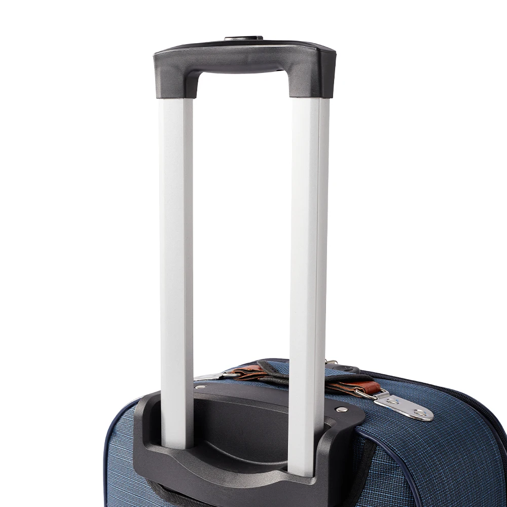 Modishion 20-inch soft shell Oxford cloth suitcase Large capacity roller trolley case with combination lock