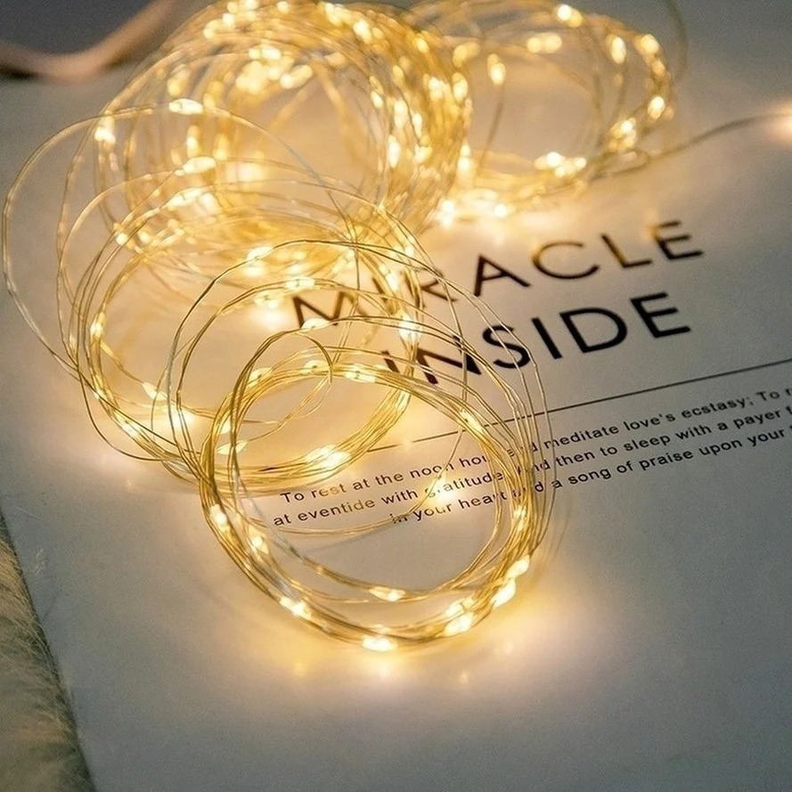 Fairy Lights 2 Pack 33Ft 100 LED Battery Operated String Lights With 8 - View #6