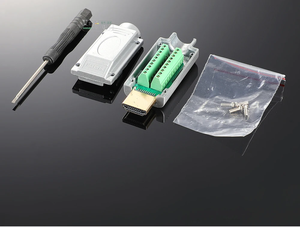 HDMI 2.0 Lötfreier Stecker DIY 4K HDMI-Kabel-Reparaturkopf Lötfreier Stecker Unterstützt 4K 60Hz – Detail 9