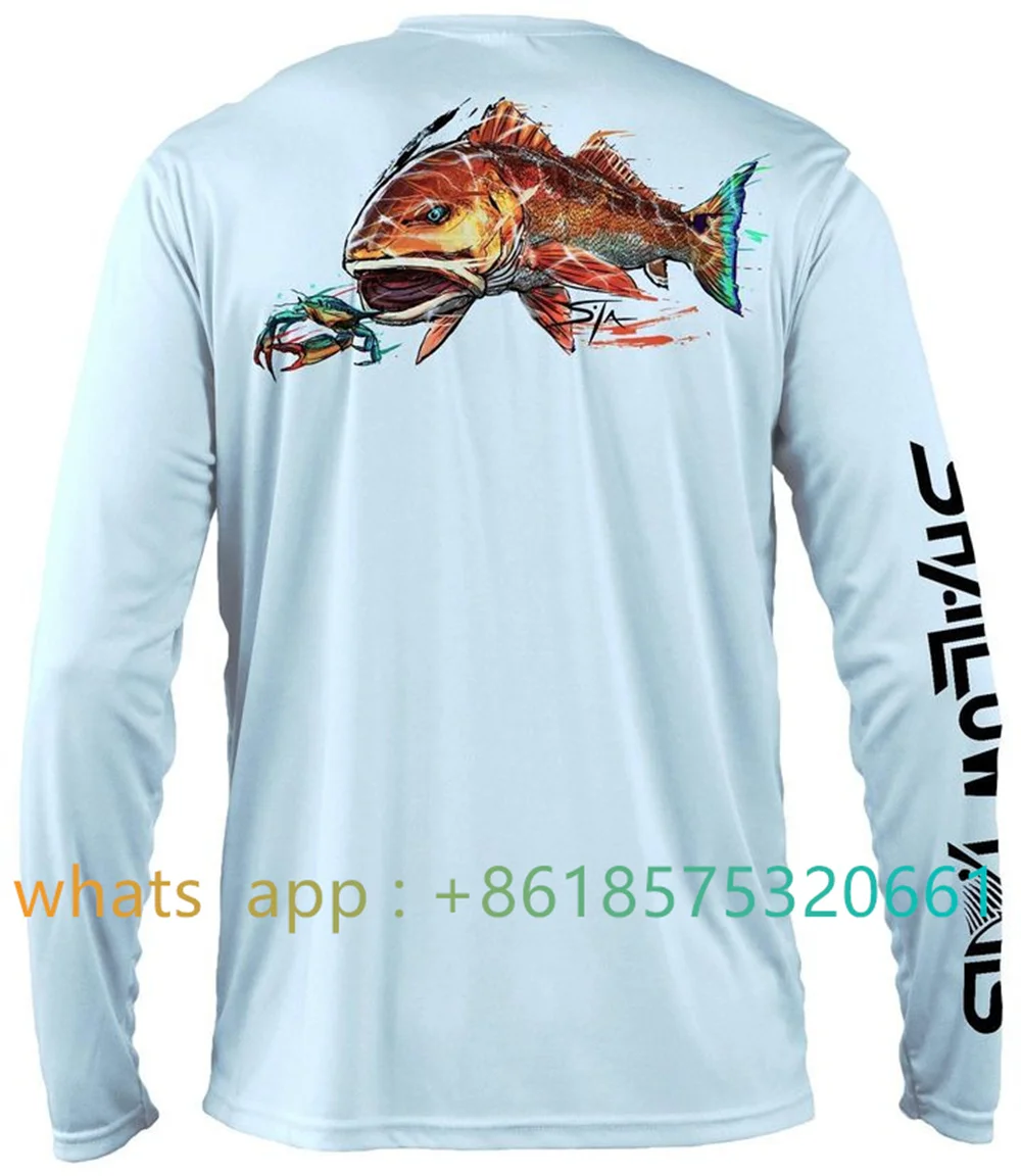 Fishing kid's Long Sleeve Performance Shirt 50+ UPF Protection