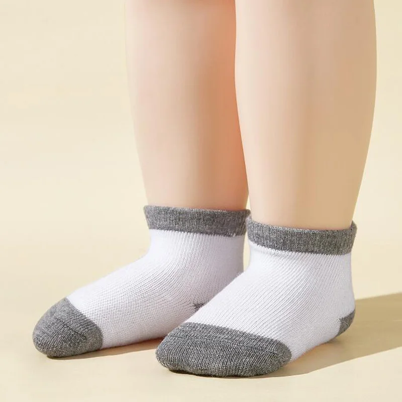5Pair New Colored Boys and Girls Baby Socks 6