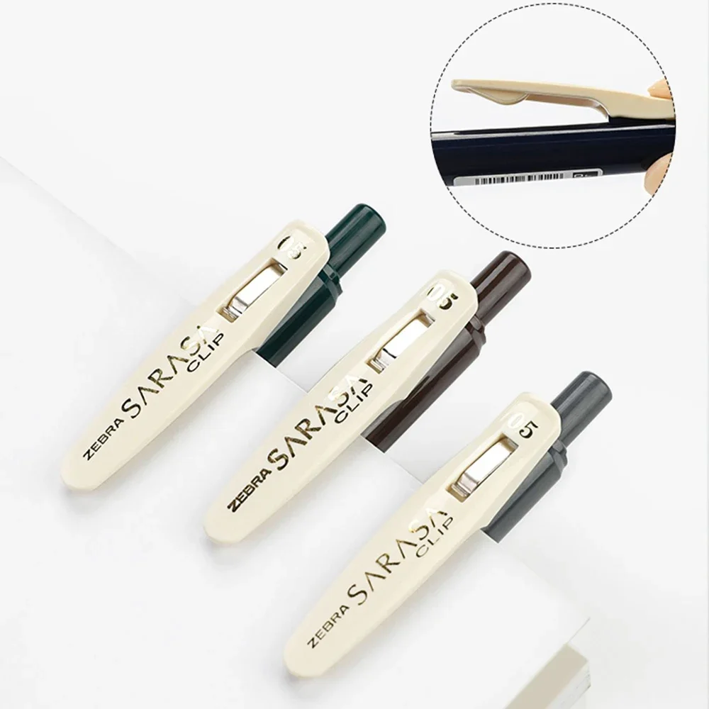 ZEBRA Gel Pen JJ15 SARASA Retro Series 0.5mm Writing Smooth Press Color Ballpoint Pen School Office Accessories Stationery