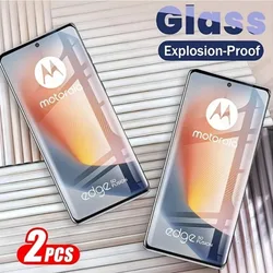 Premium Tempered Glass Screen Protector Duo Pack - High - Definition Clarity & Ultra - Durability - Tempered glass (Edge 50 Fusion)