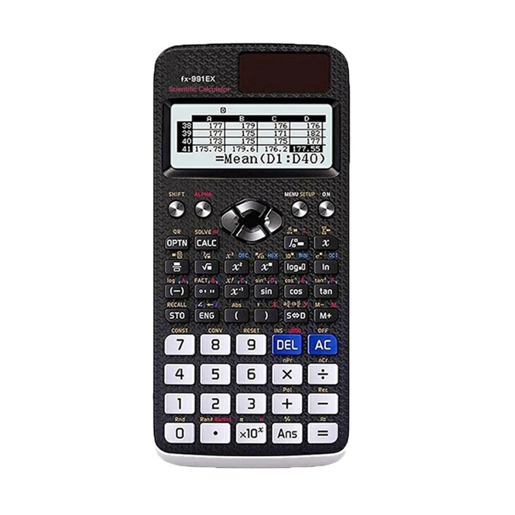 HJ-FX-991EX 과학용 계산기 552가지 기능 학생과 교사를 위한 기능성 계산기 A
