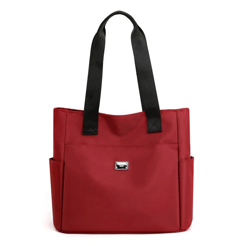 thumbnail image 1 of Nuevo bolso de hombro de invierno para mujer, multicolor, moderno, combinable, de gran capacidad, portátil, de nailon, bolso de mano para mujer, 1 of 5