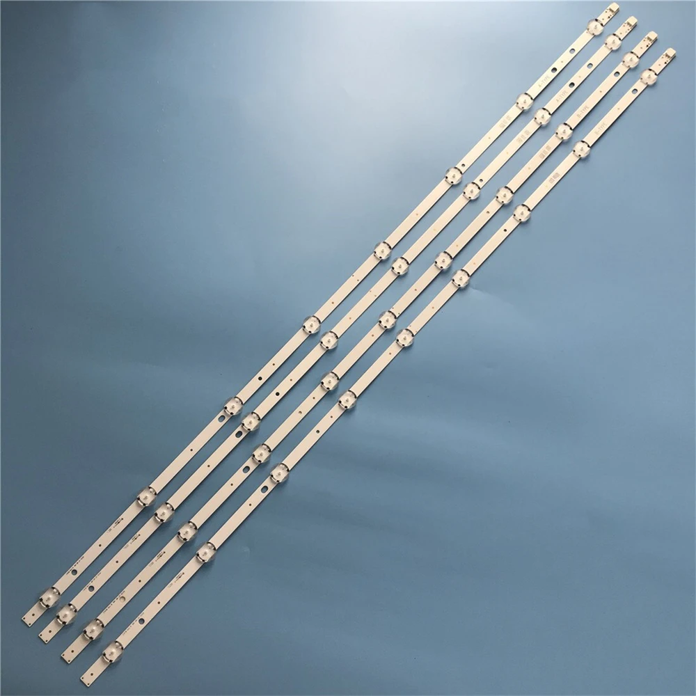 Tiras de Led para tv Toshiba Tiras de Led 43u5766db 43u6663db 43u6763da 43u6763db 43lv3a63db Ves430qnds2d-u11 17b43ver3-a e 820 mm Novo