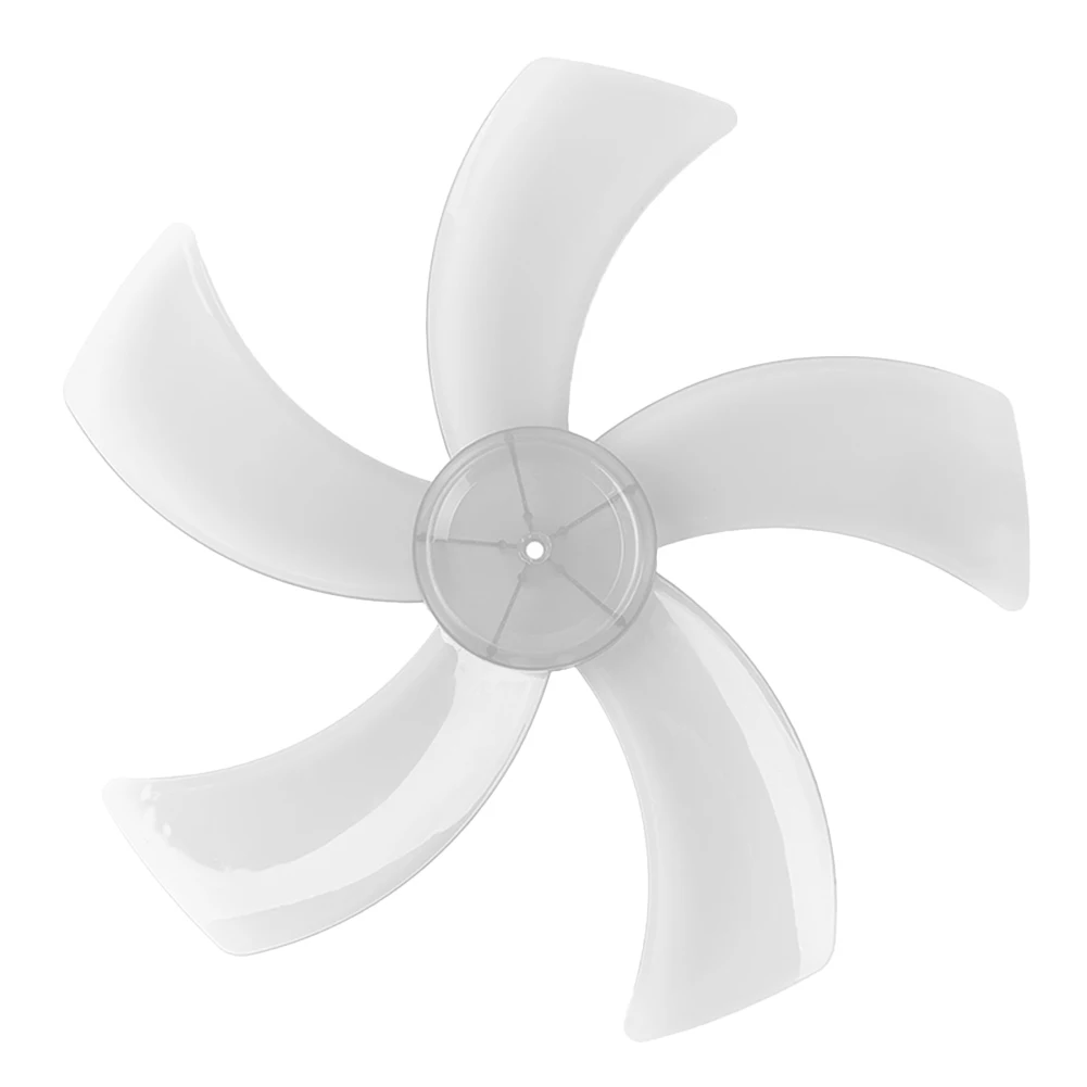 1x 12'' Fan Blade Five-Leaves With Nut Cover For Pedestal Fan For 12