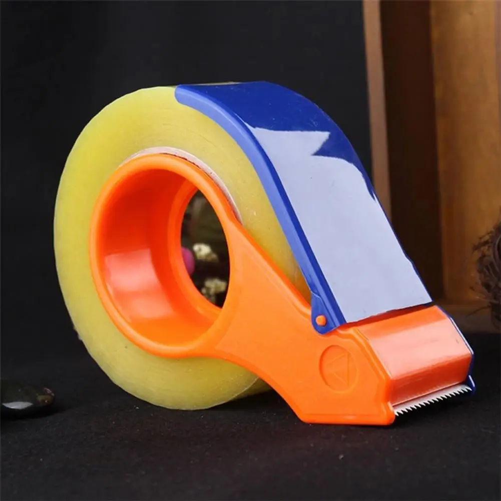 

1pc Packaging Parcel Roller Dispenser Manual Packing Machine Tape Cutter Wrap Box Tape Dispenser Manual Packing Sealing Machine