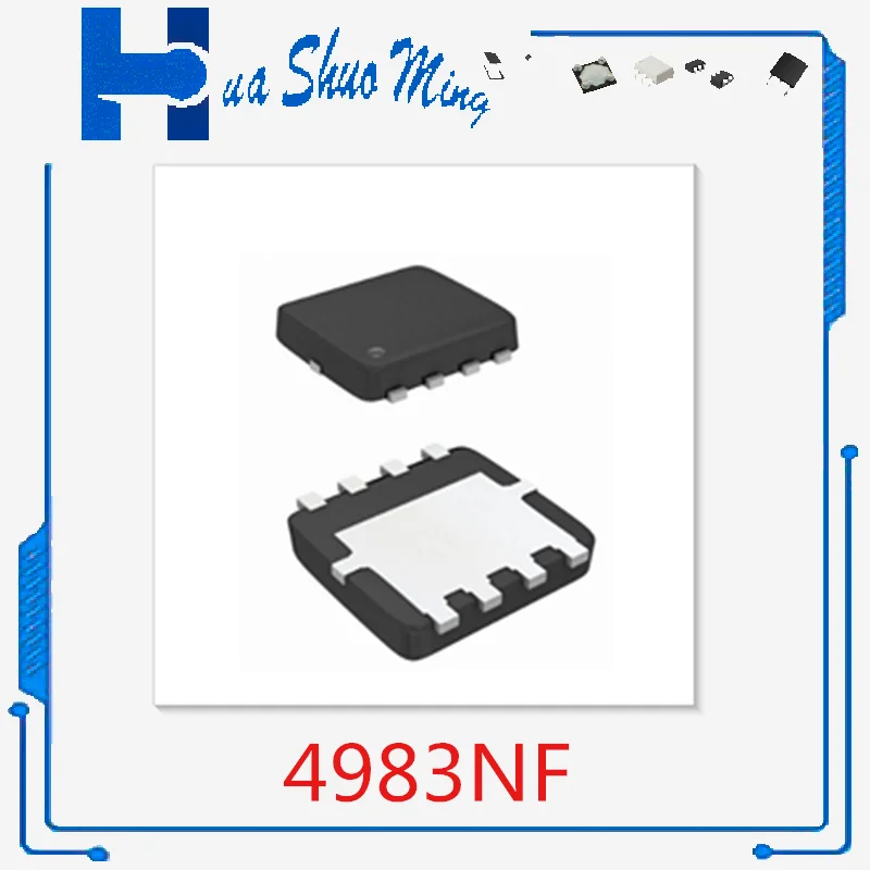 

10Pcs/Lot NTMFS4983NFT1G NTMFS4983NF NTMFS4983 4983NF QFN8 MX29F040PC-70 DIP32