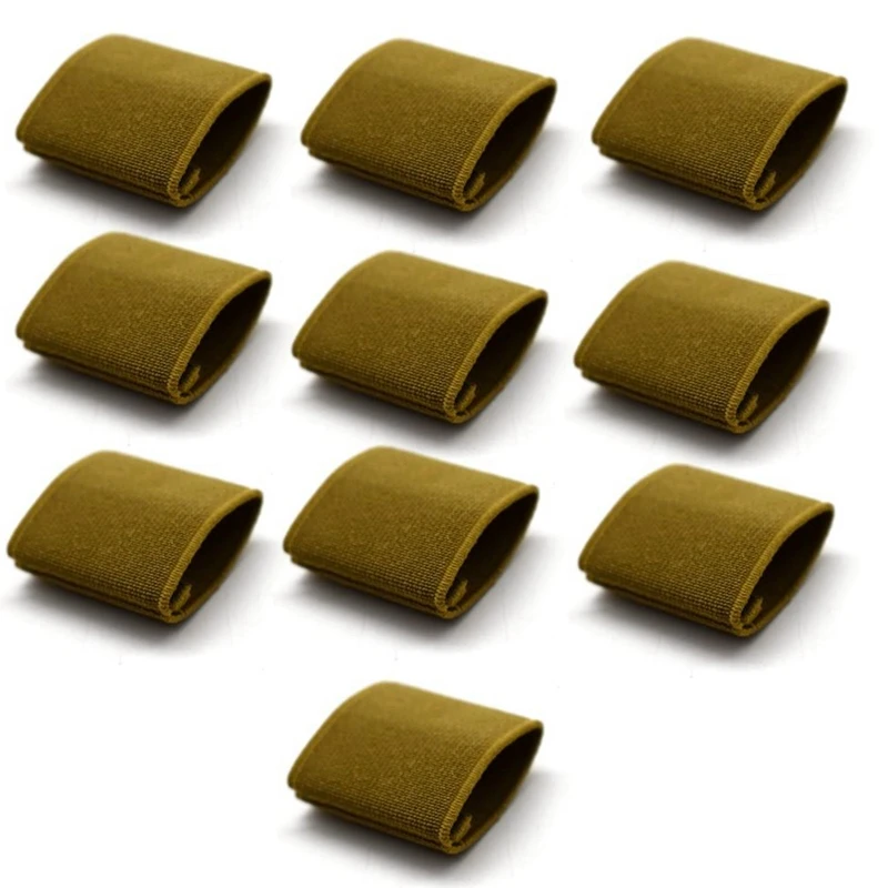 

1.5" Belt Keepers Tactical Elastic Web Belt Loop Belt keeper (Black) for 1.5'' wide Belt, 10pcs/set