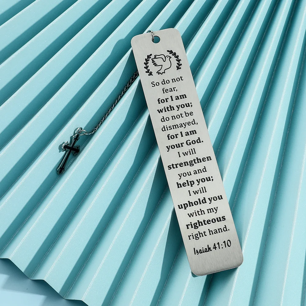 1pcs Jesus Retro Bookmark Metal Bookmarks Aesthetic Stationery Student School Supplies Book Lover Gifts Beautiful Blessings