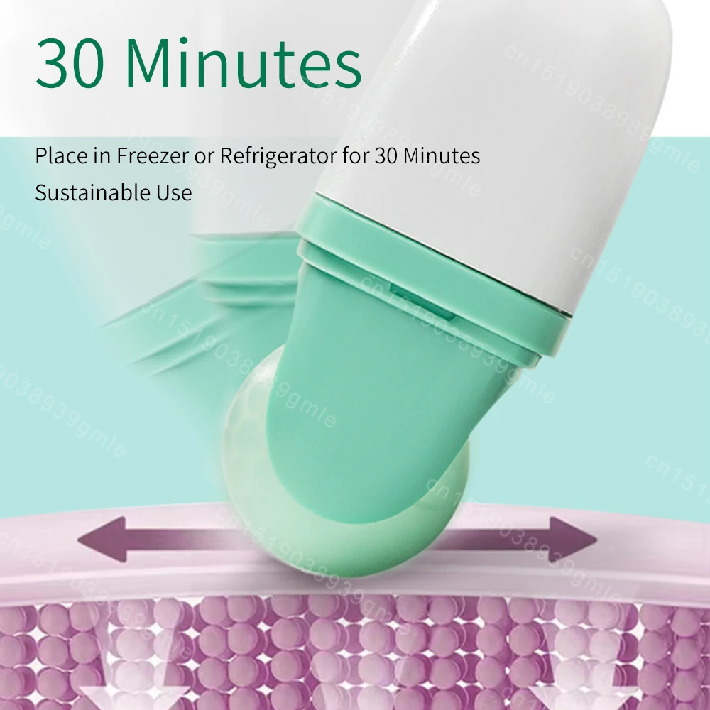 Facial Roller Massager Ice Roller Face Eye Massage Tool Skin Massage for Lifting and Firming Facial Rolling Body Maderotherapy