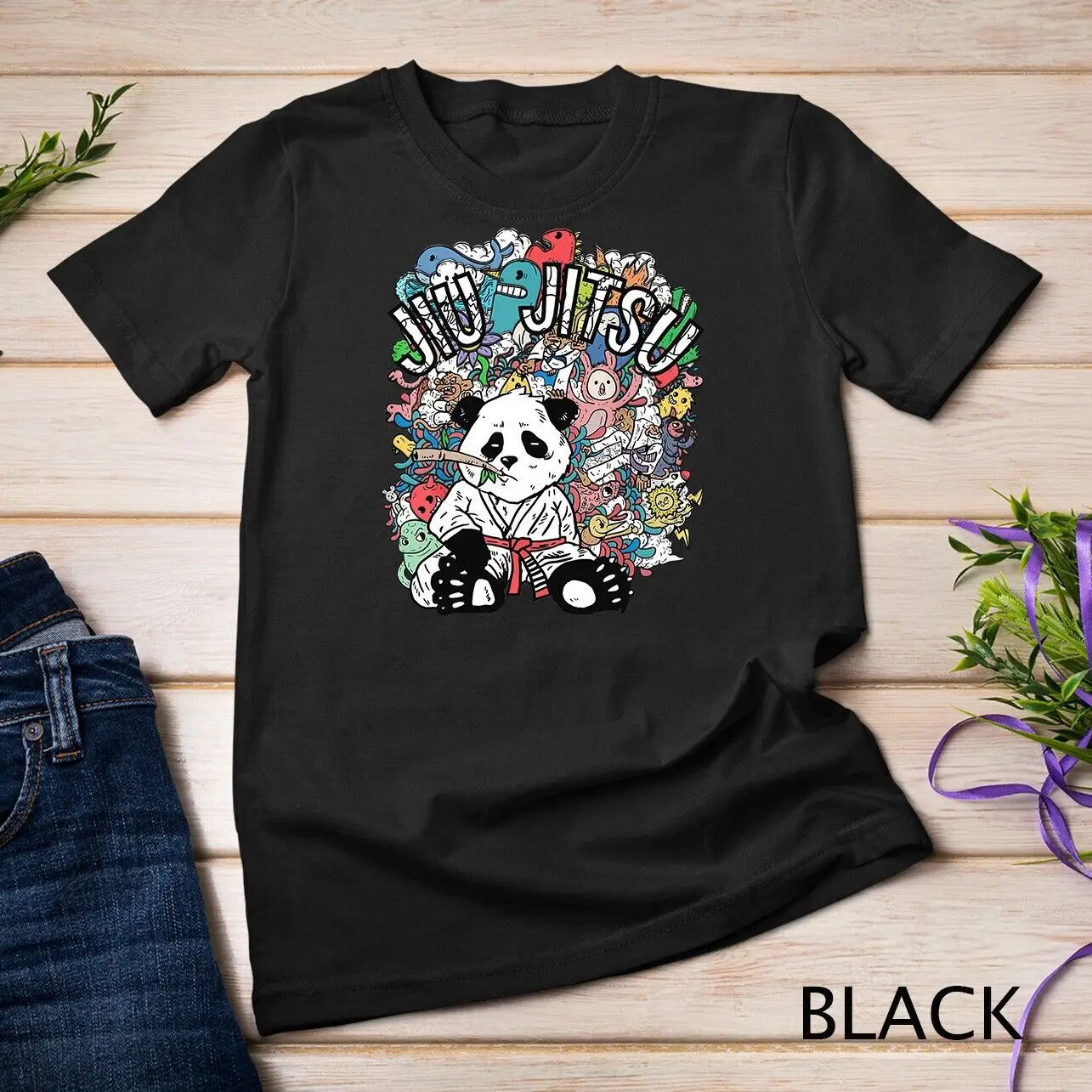 

Jiu jitsu Panda T-Shirt Unisex T-shirt