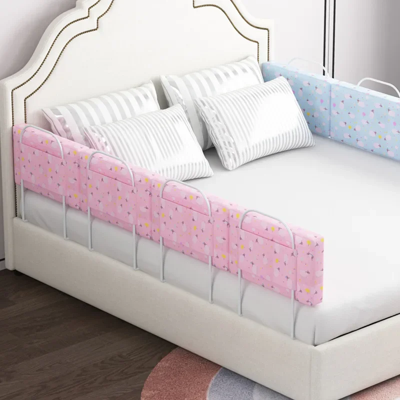 Bed Guardrail 50cm/60cm Fence for Children Bumpers Splicing Bed Safety Rails Adjustable Baby Safety Crib Barrier Protection