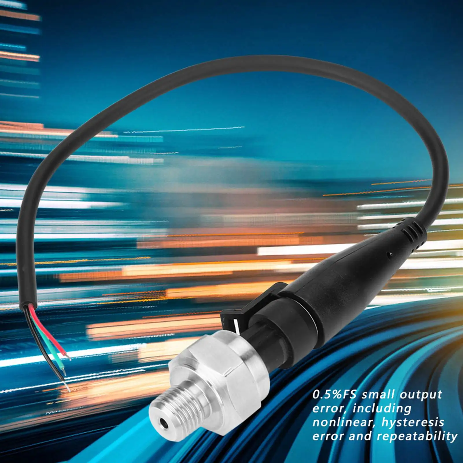 G1/4" Pressure Transducer Sensor Input 5V Output 0.5-4.5V / 0-5V for Water Gas Oil Pressure Transducer Pressure Sensor