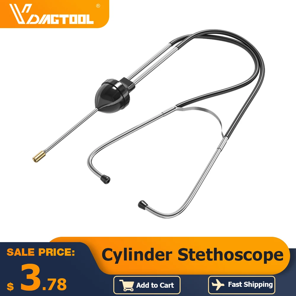 Newest Cylinder Stethoscope For Auto Mechanics Stethoscope Car Engine Block Diagnostic Tools Hearing Car Repair