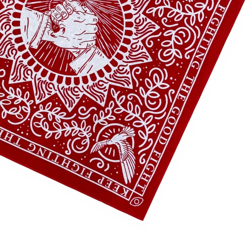 Breathable Headscarf Kerchiefs Creative Print Bandana for Adult N7YD 2