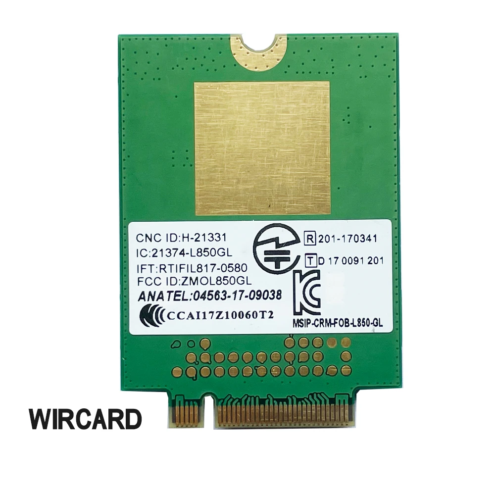 Lte Cartão Módulo sem Fio para Thinkpad x1 Carbono Gen6 X280 T580 T480s L480 x1 Yoga Gen L580 4.4 L850-gl M.2 01ax792 4g - Imagem 5