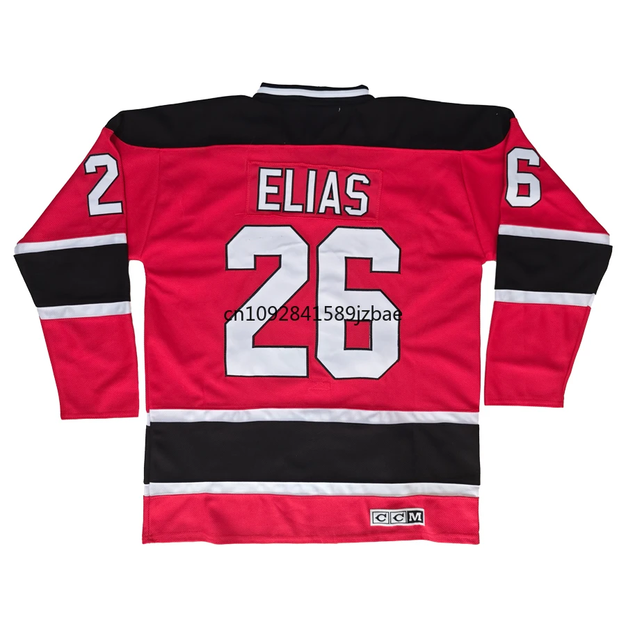 Patrik Elias Jersey American New Jersey Retro Ice Hockeys Jerseys 3 Ken Daneyko All Stitched Sweater US Mens Size M-3XL