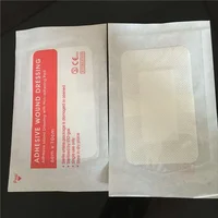 10 Pcs Wound Dressing Pads Non-woven Fabrics First Aid Application Swab Breathable Self-adhesive Dressings Paste Patches 1