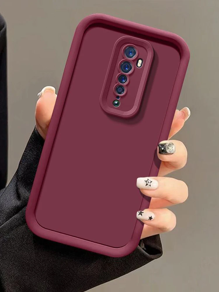 Sleek Shockproof Matte Protective Phone Case with Skin Feel Finish