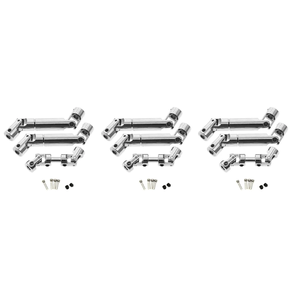 

3X Metal CVD Universal Drive Shaft for MN86K MN86KS MN86 MN86S MN G500 1/12 RC Car Upgrade Parts Spare Accessories