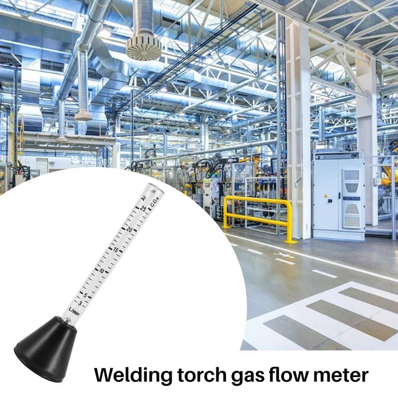 Argon Co2 Gas Flow Meter Peashooter Scale Tester Measure for Mig Tig Welder Welding W315