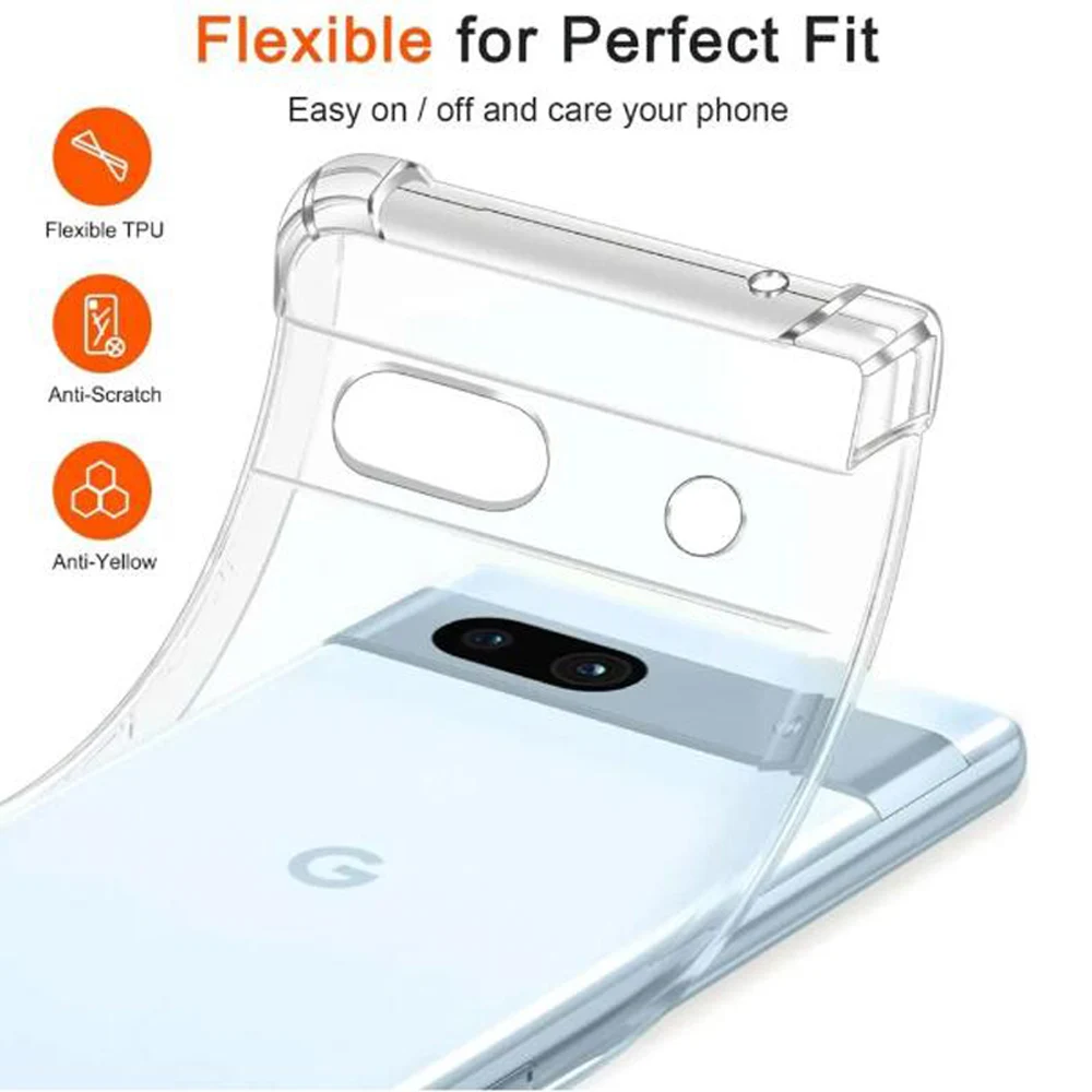 Sleek Transparent Crossbody Lanyard Phone Case with Silicone Strap Cover