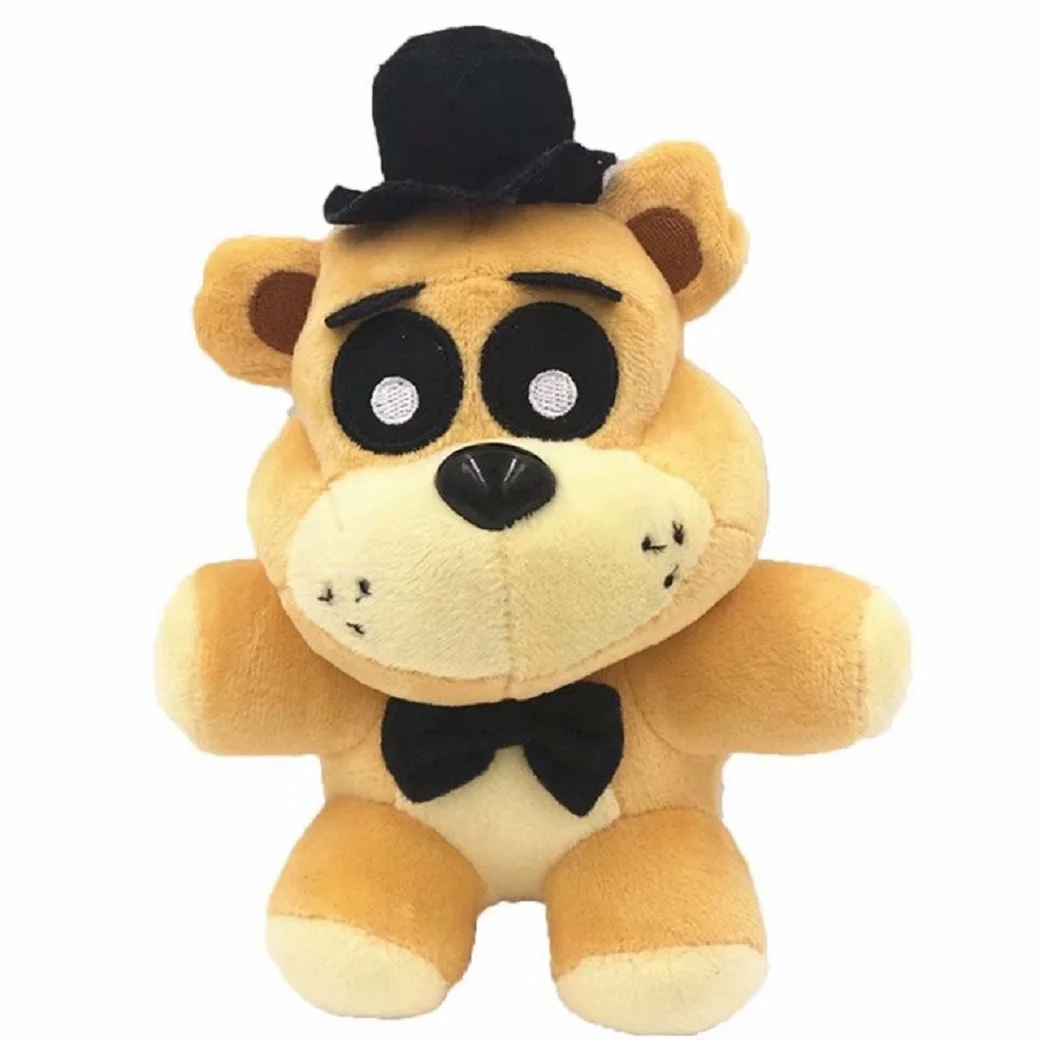 thumbnail image 1 of Peluche de FNAF Freddy de 18/30 cm, animales de peluche y de peluche, oso, conejo, juego Fnaf Five Night At Freddy, juguetes de cumpleaños para niños, 1 of 5