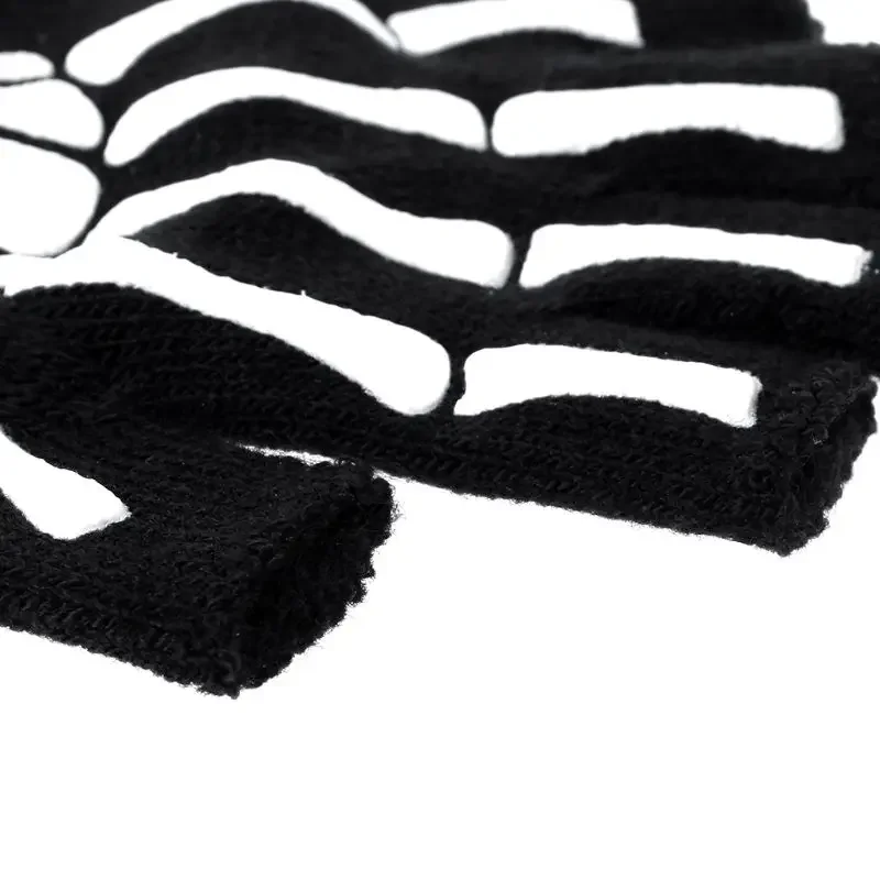 Cycling Gloves Warm Knitting Half Finger Gloves for Adult Cycling Non-slip