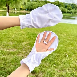 UV Protection Breathable Outdoor Sports Gloves (White)