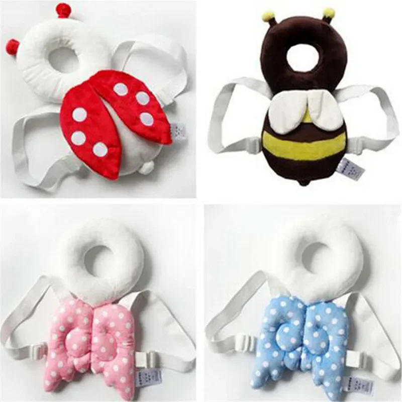 Baby Pillow Animal Shape Toddler Baby Head Protection Pad Toddler Anti-fall Headrest Safety Kids Pillow Room